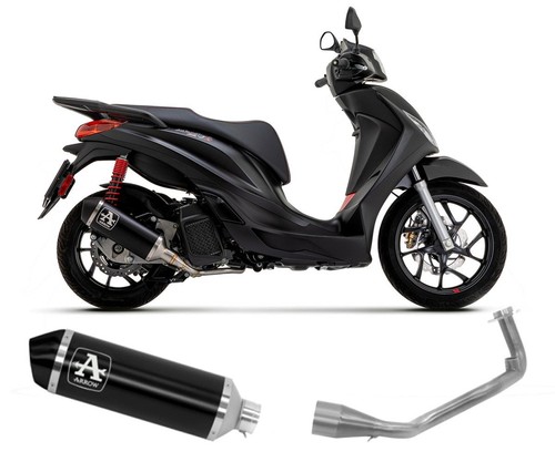 Full exhaust arrow - full, alu