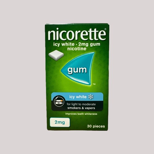 Nicorette icy white 2mg - nicorette,