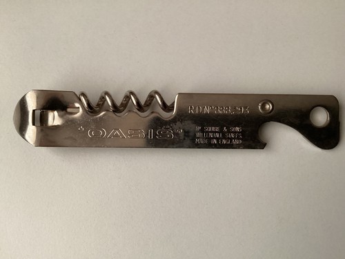 Vintage oasis bottle - vintage, opener