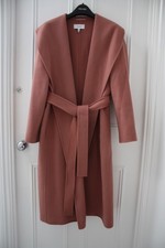 REISS Freja Wool Blindseam Wrap Coat UK12  Unworn RRP £348
