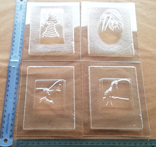 Bird selection chocolate soap - bird,