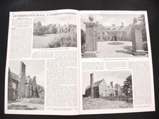 LEVERINGTON HALL, WISBECH