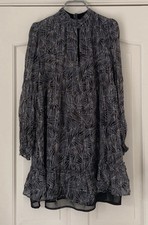 Mint velvet grey sparkly mini dress/tunic size M New