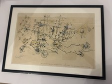 Rowland Emett Signed Print –
