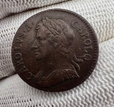 Charles II 1672 Farthing Coin