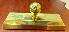 Vintage Brass & Wrought Iron Paperweight