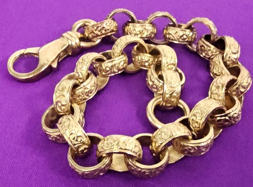9ct yellow gold - yellow, belcher