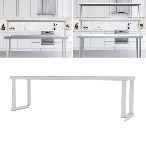 Single double tier over shelf - tier,