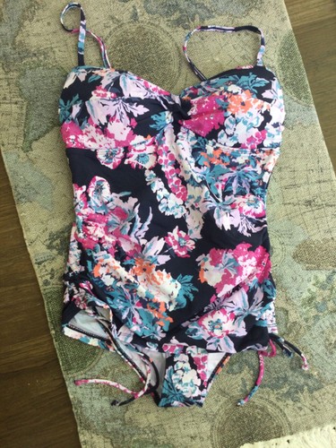 Joules blue floral - , swimsuit