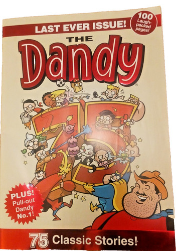 The dandy comic last - last, ever