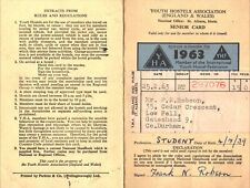 1963 Youth Hostel Association