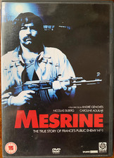 Mesrine Region 2 DVD 1983 True Story w/ Nicolas Silberg