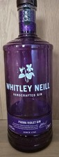 Whitley Neill Parma Violet Gin Bottle 1.75ltr -Empty