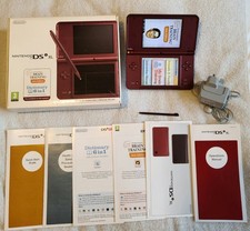 Nintendo DSi XL Boxed VGC Wine