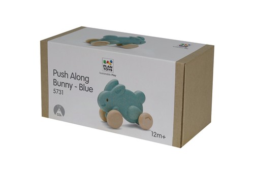 Plantoys push along bunny - along,