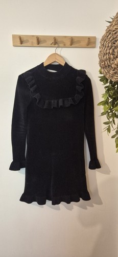 Zara black chenille - black, knit