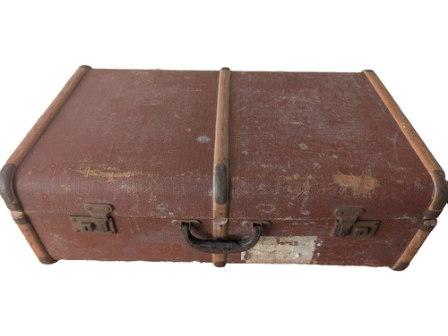 Vintage wood banded - wood, travel