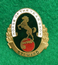 Horse of the Year "Steward" Badge