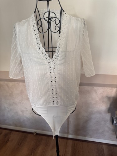 Beautiful shein white lace - white,