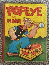 Popeye The Pirate Annual 1940 Popeye The Sailor Book