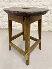 Antique Rustic Potter's Stool