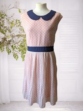 Eucalyptus pink midi dress - pink,