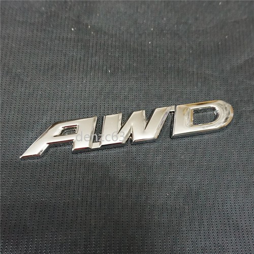 Awd silver big chrome metal - silver,
