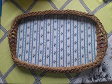 Vintage Melamine And Wicker