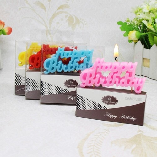 Happy birthday candle cake - happy,