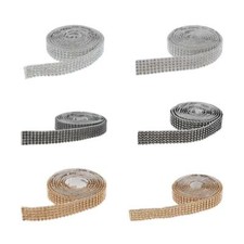 Prettyia 5 Row Rhinestone