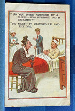 WW1 Military Comic Postcard
