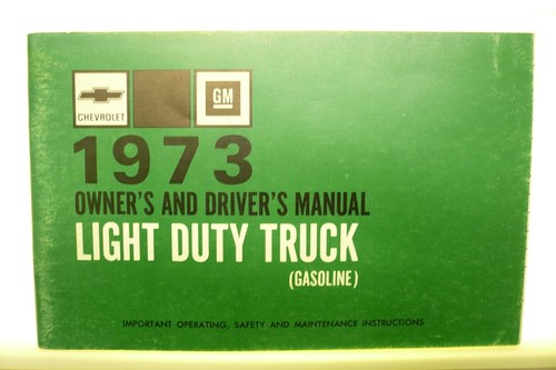 Chevrolet 1973 light duty - 1973,