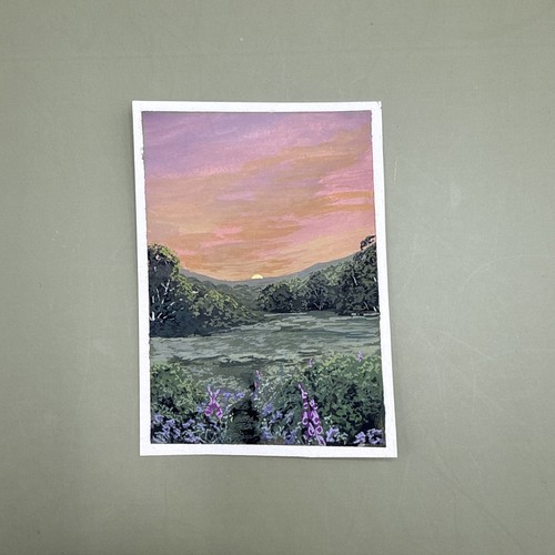 Aceo original miniature - original,