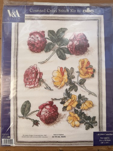 Counted cross stitch kit - v&a,