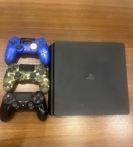 Sony playstation slim black - sony,