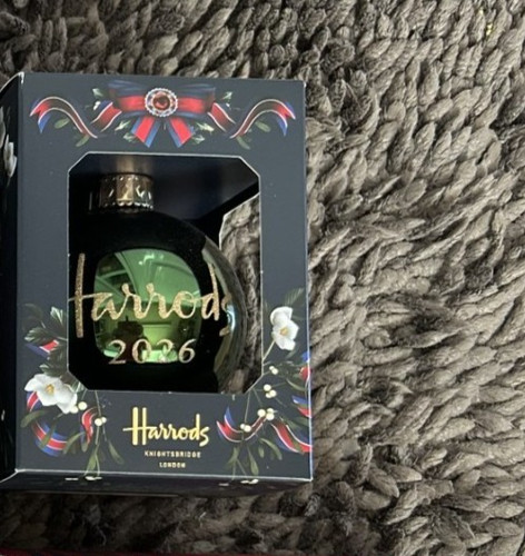 Harrods christmas baubles - harrods,