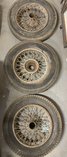 3x VINTAGE 16" 5.25 60 SPOKE