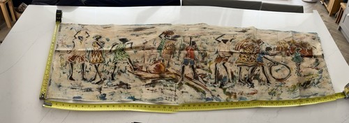 Large african batik wax cloth - batik,