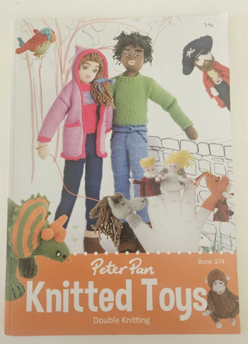 Peter pan knitted toys book - peter,