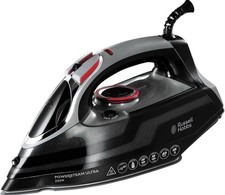 Russell Hobbs Powersteam Ultra 3100W Vertical Steam Iron Black and Grey