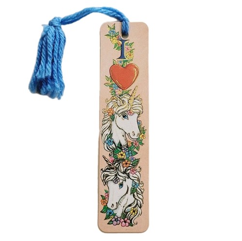 Vintage 80s bookmark love - vintage, i