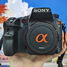 Sony alpha slt a77v 3mp - alpha, 24.3mp