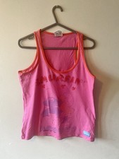 The smurfs pink pyjama vest