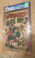 The Avengers #4 CGC Graded 2.5