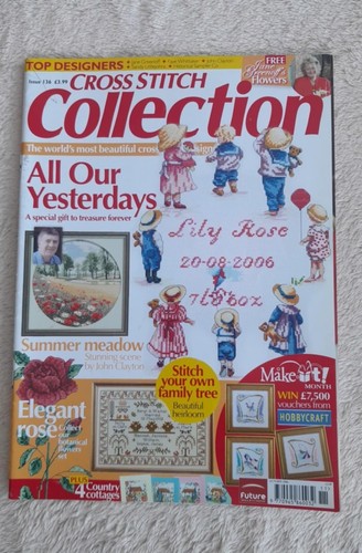 Magazine cross stitch - cross,
