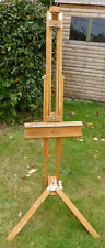 LARGE, VINTAGE, WINDSOR & NEWTON, ARTIST STUDIO EASEL. EXTENDABLE, FOLDABLE VGC