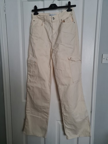Primark denim cream cargo - co,