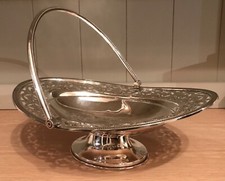 Antique Decorative EPNS Bread Fruit Basket