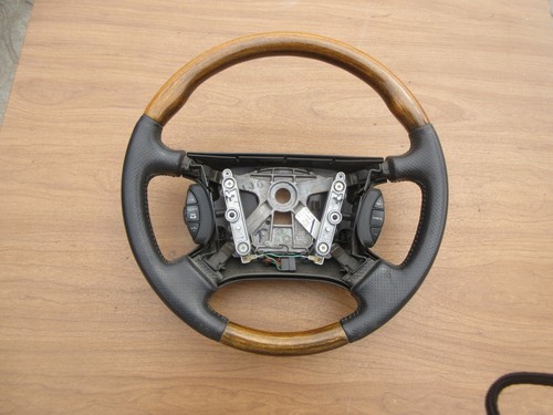 Jaguar wood and black steering - wood,