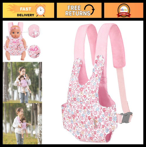 Adjustable baby doll - doll, carrier